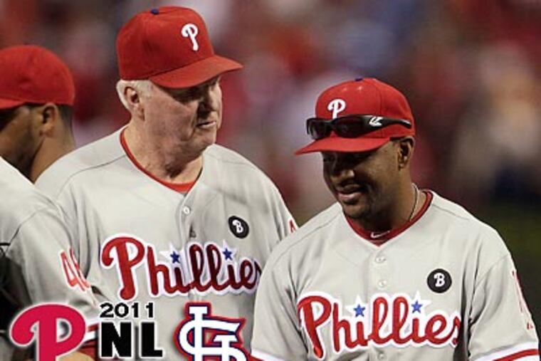 Charlie Manuel's decision to pinch-hit Ben Francisco in the seventh inning proved wise. (David Maialetti/Staff Photographer)