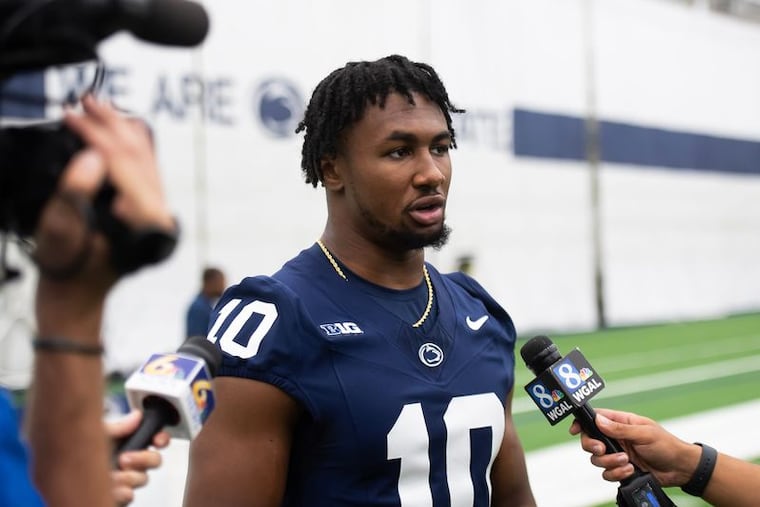 Penn State running back Nicholas Singleton is said to have broken a bone in his right foot and will undergo surgery.