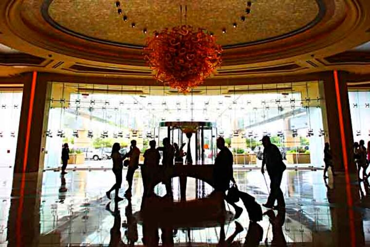 The Borgata's 10th Anniversary, Friday, June 28, 2013. The Lobby. ( Steven M. Falk / Staff Photographer )