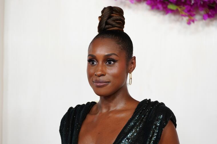 Issa Rae arrives at the 2024 Oscars at the Dolby Theatre in Los Angeles. The actress and comedian canceled her sold-out show at the Kennedy Center after Donald Trump named himself the venue's chairman.