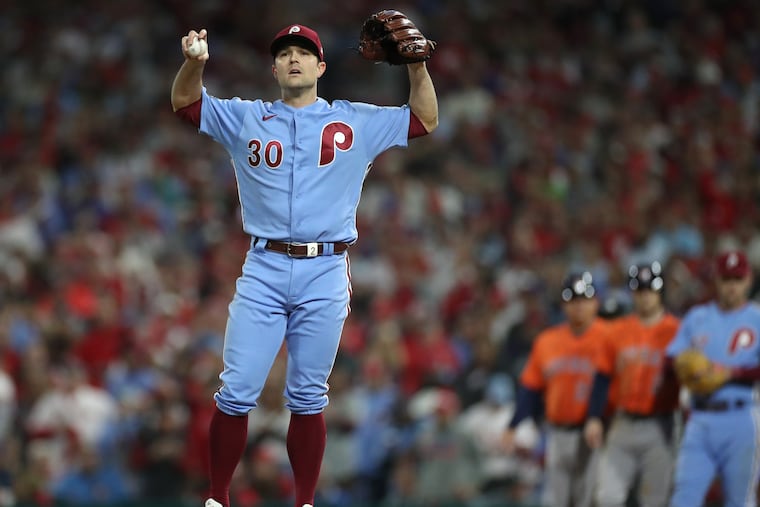 David Robertson was a member of the Phillies' 2022 team that made a World Series appearance.