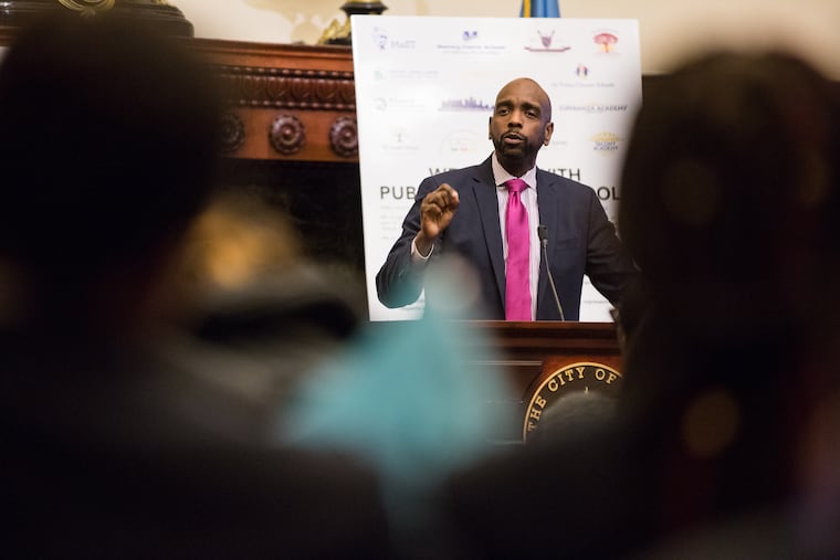 Larry Jones, CEO of Richard Allen Preparatory Charter School. The Philadelphia Board of Education just approved a deal to keep the struggling school open.