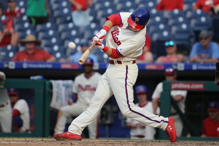 Andrew Knapp's two-out walkoff home run in the 13th inning gave the Phillies the win and a 21-21 record over their last 42 games — a stretch where they saw 10 teams with a combined winning percentage of .545.