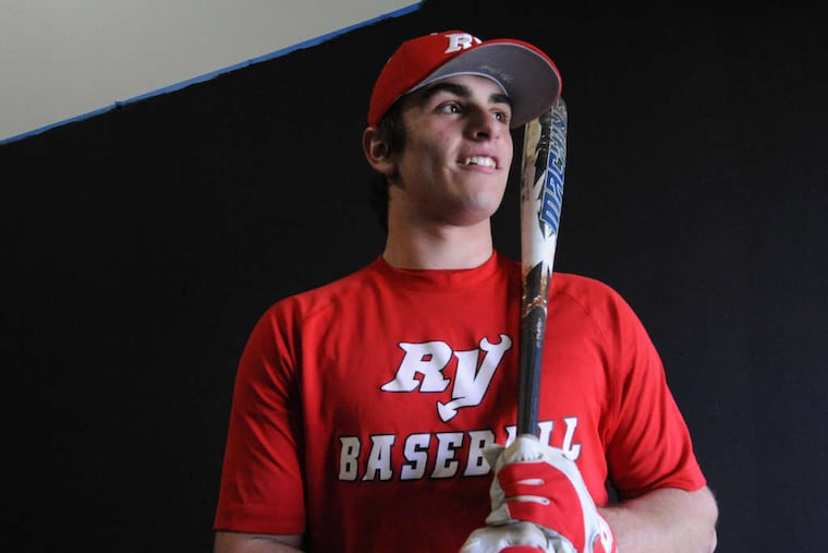 As a catcher, Cieri says, "I'm not nearly where I need to be. But I'm having fun with it and working as hard as I can on it."