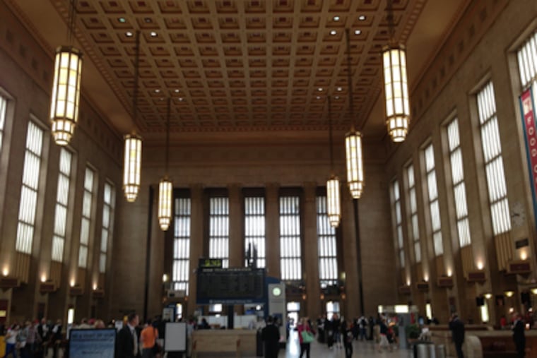 Amtrak's 30th Street Station, June 10, 2013. (Brian X. McCrone / Staff)