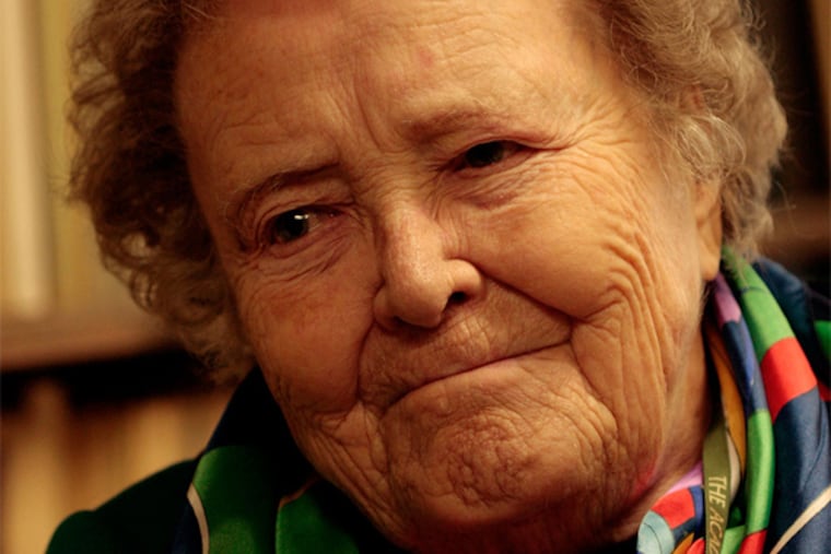Ruth Patrick, at work at the Academy of Natural Sciences in 2006. MICHAEL S. WIRTZ / Staff Photographer