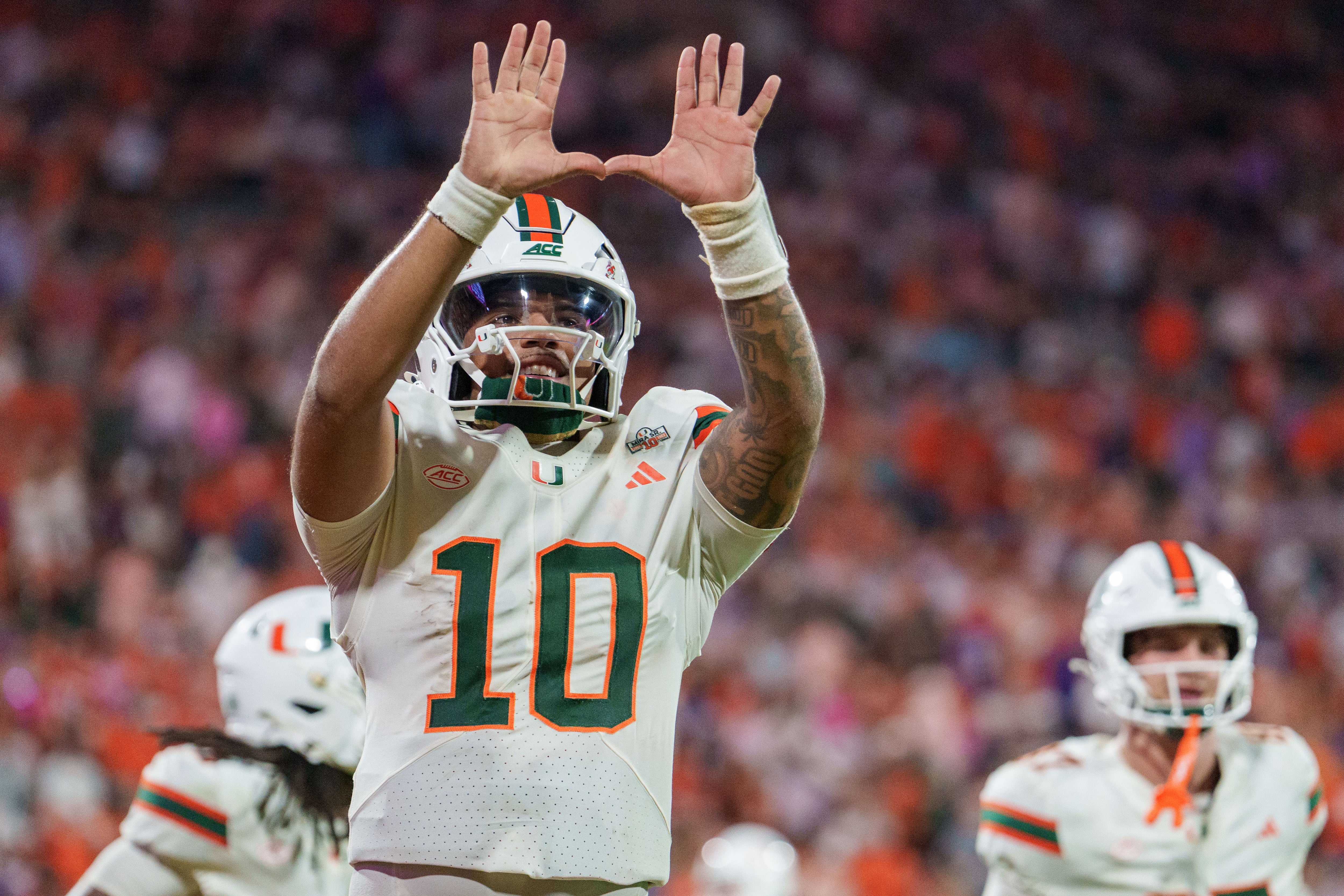 Miami's Cristobal, Mensah and Toney garner AP midseason ACC awards
