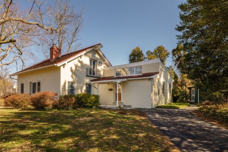 Exterior of the three-bedroom home in East Falls.