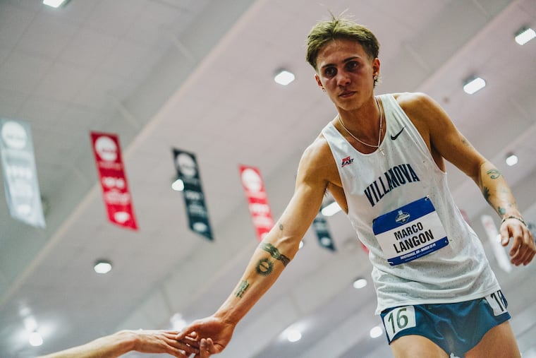 Villanova distance man Marco Langon has secured NIL deals with several brands.