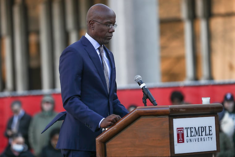 Former Temple University President Jason Wingard.