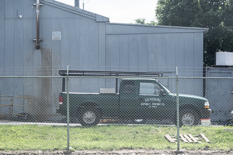 General Asphalt Paving Co., located on Krewstown Road in Northeast Philadelphia, could lose all its city business for three years if Thursday's decision stands.