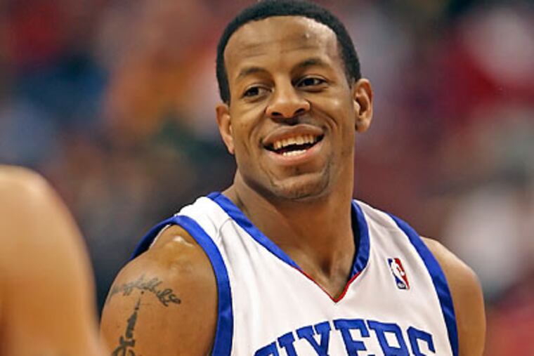 "We have points of emphasis for the rest of the year," Andre Iguodala said. (Steven M. Falk/Staff file photo)