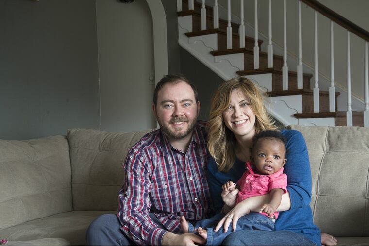 Matt, Karen, and baby Asa.