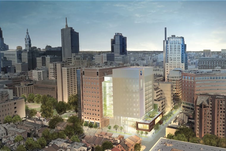 Sidney Kimmel plans to donate $70 million to Thomas Jefferson University to help pay for a new biomedical research building on the northwest corner of the intersection of Ninth and Locust Streets. The building will be name after his wife, Caroline Kimmel.