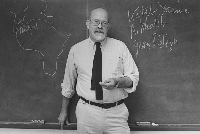 Dr. Sellin was exacting in his work on translating non-English literature. The meaning of words was as important as their construction in sentences.