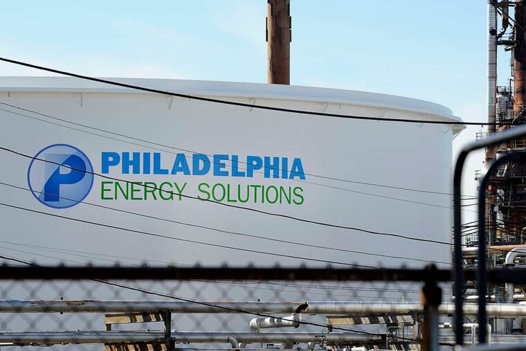 Philadelphia Energy Solutions Inc. (SHARON GEKOSKI-KIMMEL / Staff Photograph)