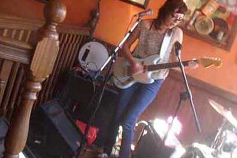 One of those lucky discoveries was the Coathangers, a female group from Atlanta, with Julia Kugel playing guitar.