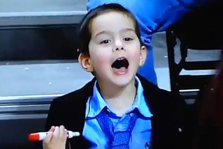 Philip Stephen Martelli, grandson of St. Joseph's coach Phil Martelli.