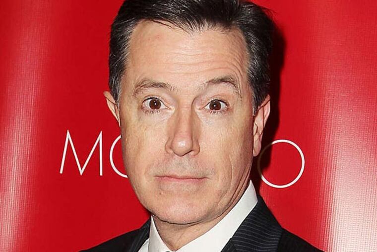Stephen Colbert will keep "The Late Show" on the East Coast. AP