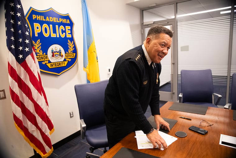 Philadelphia Police Commissioner Kevin Bethel encouraged community members to take a new survey on the police department's website.