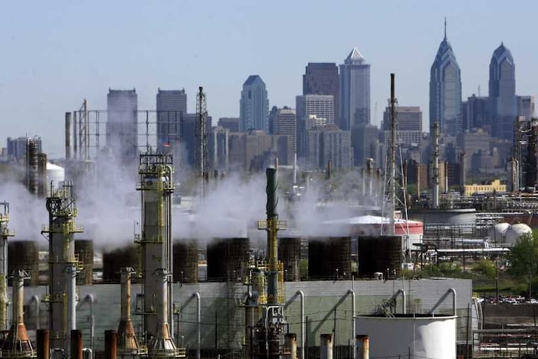 The Philadelphia Energy Solutions refinery, formerly operated by Sunoco.