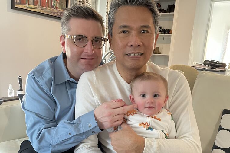 Brian and Anton with Sebastian.