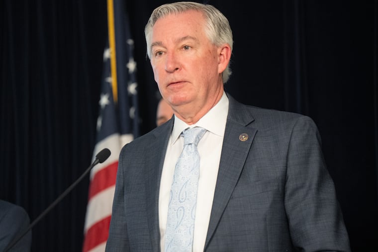 Montgomery County District Attorney Kevin Steele, seen here in December, said his office is continuing to investigate how illegal street drugs are being sold in Norristown.