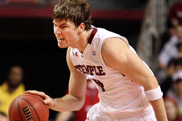 Juan Fernandez and the Temple Owls take on Rhode Island on Saturday afternoon. (Steven M. Falk/Staff Photographer)