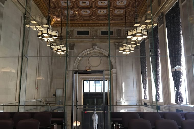 The Kline Institute of Trial Advocacy is located in the former Beneficial Bank at 12th and Chestnut, completed in 1918 by architect Horace Trumbauer.