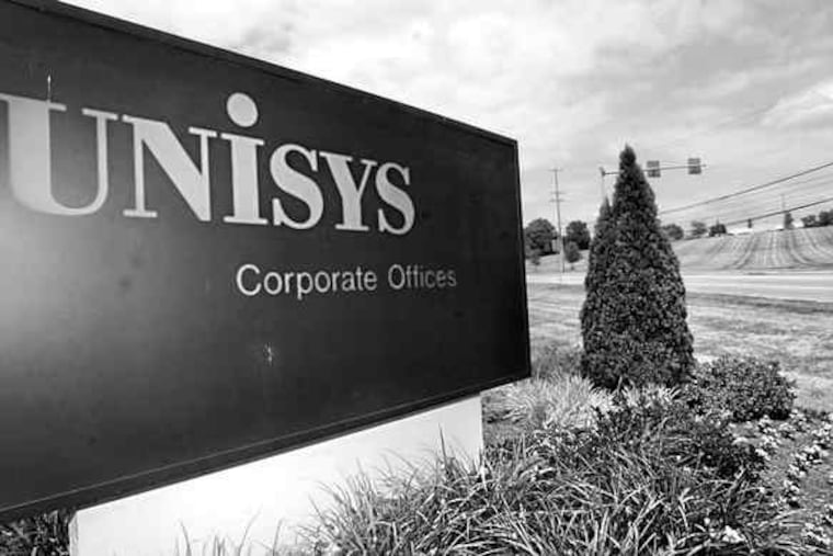 Unisys corporate offices have moved from this Blue Bell location down Union Meeting Road to one of the company's renovated factories, called "Building B."