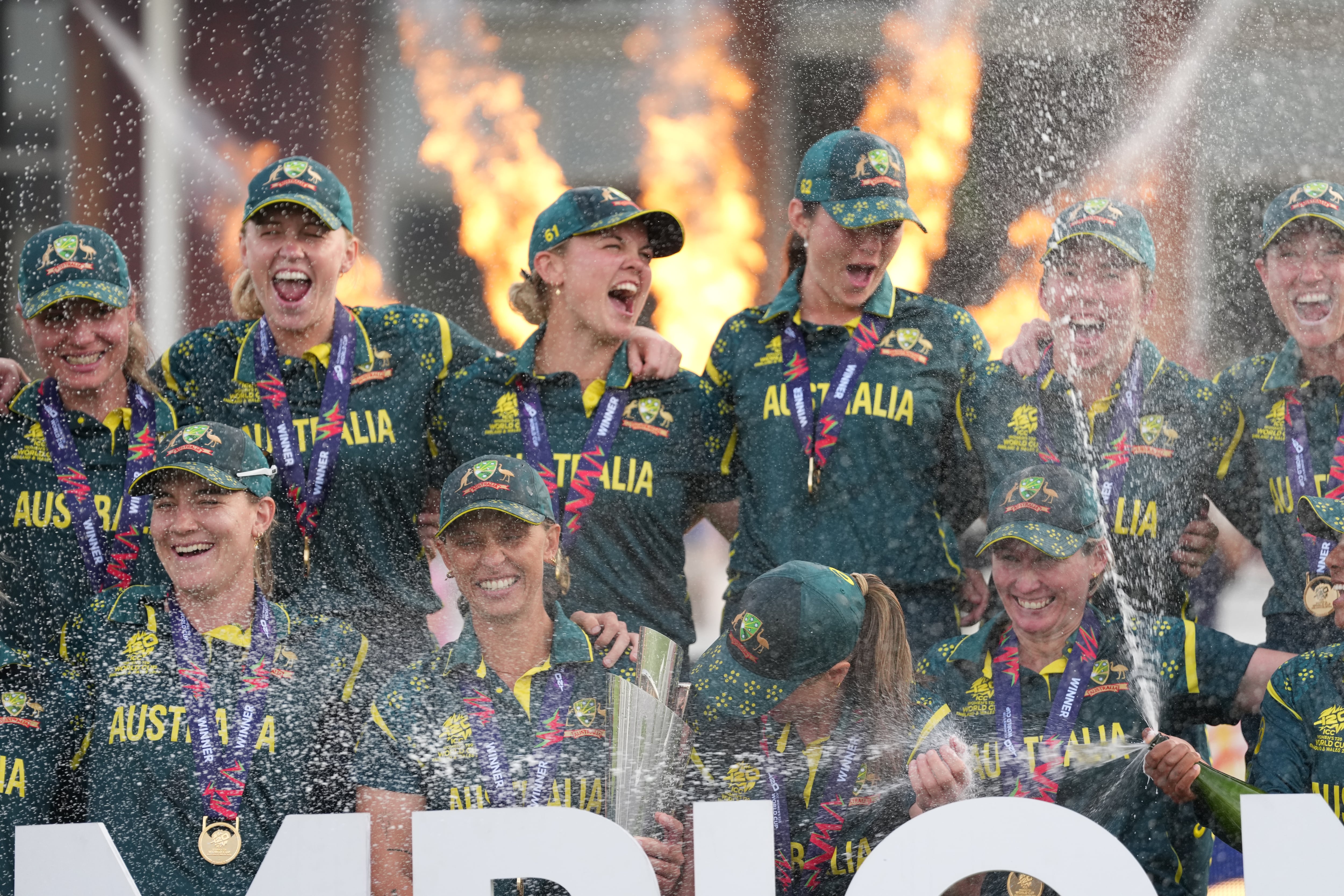 Australia wins the Women's T20 World Cup after crushing England in the Lord's final