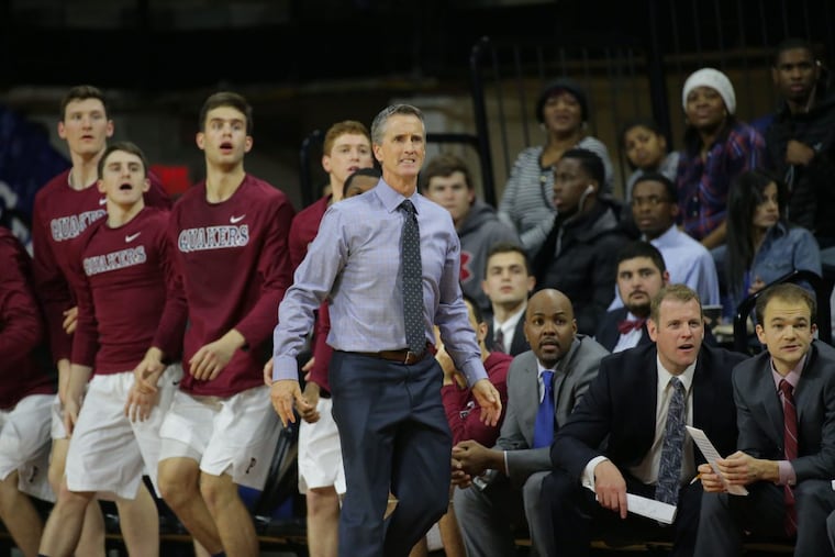 Steve Donahue, Penn coach. Photo courtesy of Penn Athletics