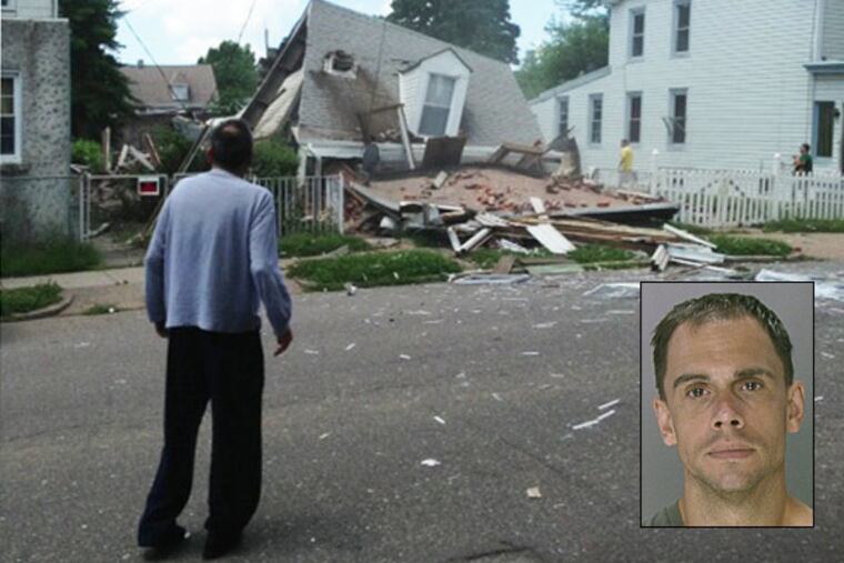 Michael Migliaccio, also known as Joseph Rumor, is charged with Causing a Catastrophe, Risking a Catastrophe, Burglary, Criminal Trespass, Criminal Mischief, Theft - Unlawful Taking, Theft - Receiving Stolen Property, Recklessly Endangering Another Person and Criminal Conspiracy.