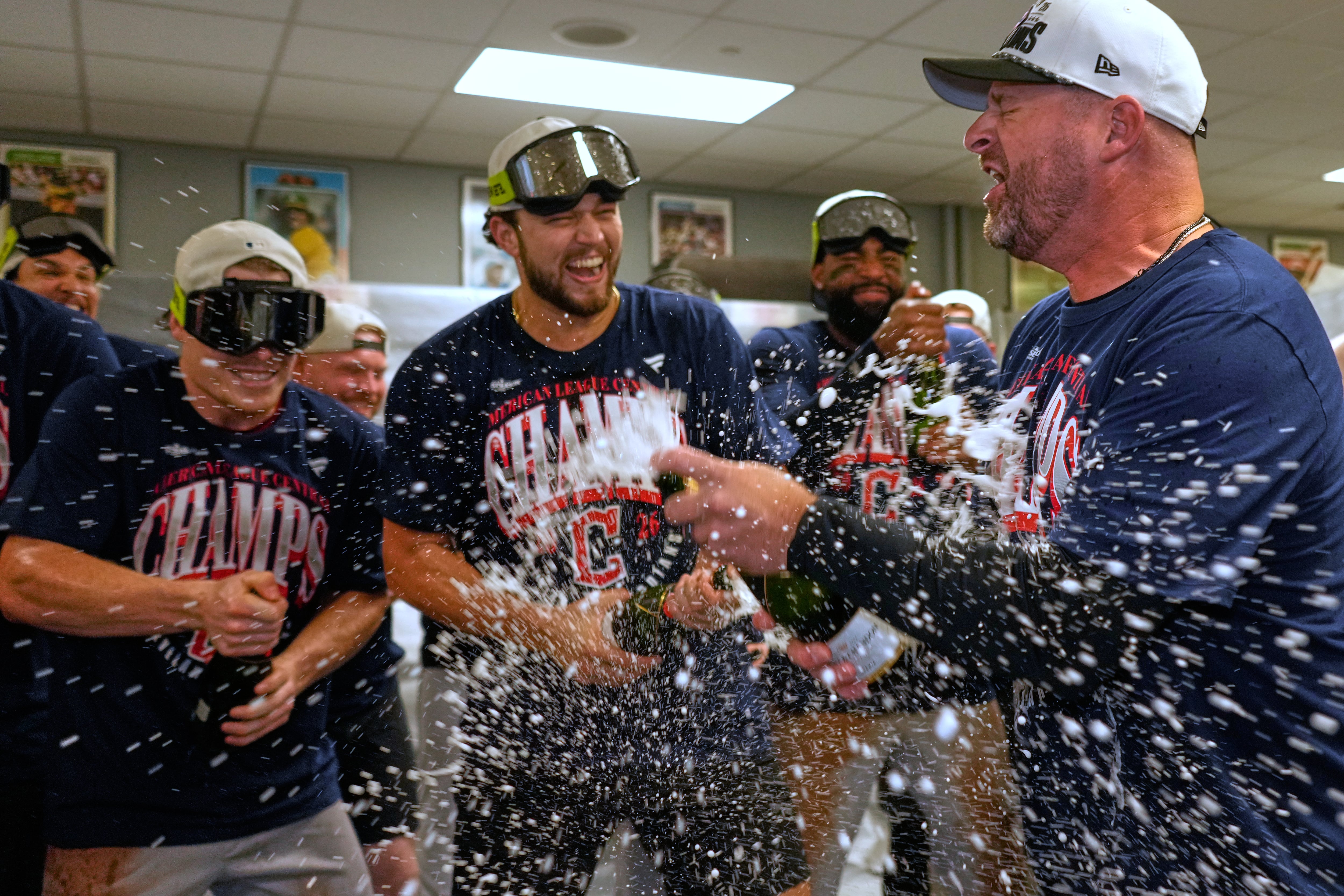 The Guardians were 'on fumes' to close out the AL Central, and now they get a bye to recover