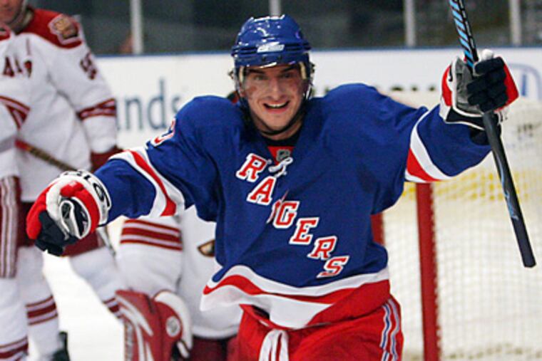 The Flyers have signed Nikolai Zherdev to a one-year deal worth $2 million. (AP Photo/Mary Altaffer)