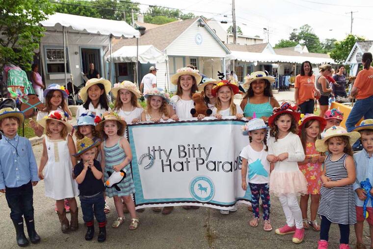 The Itty Bitty Hat Parade at the 120TH Devon Horse Show and Country Fair held on Wednesday, May 25 through Sunday June 5. MAGGIE HENRY CORCORAN