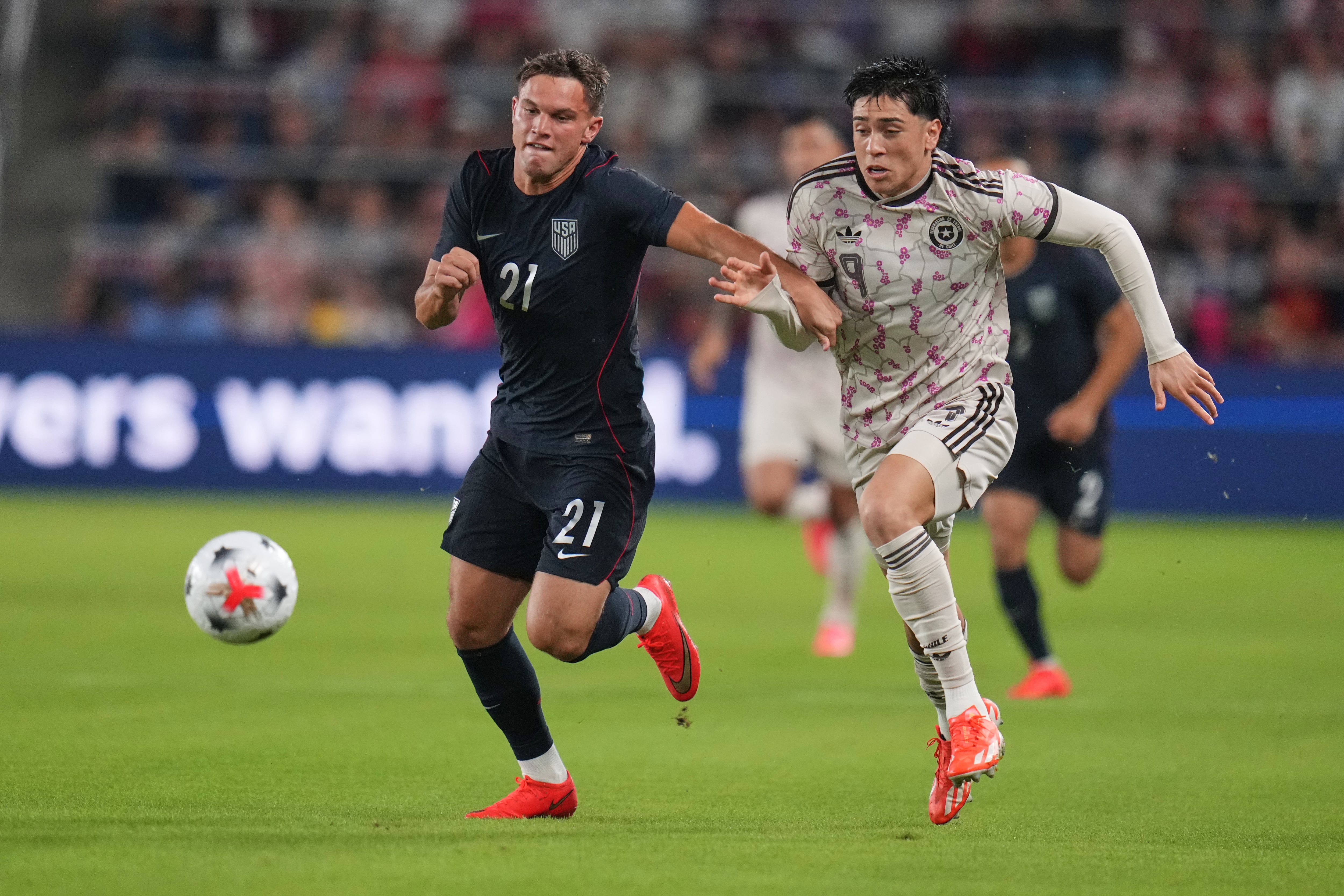 U.S. Men’s Soccer Team Defeats Chile 4-2; Union Defenders Earn First Starts