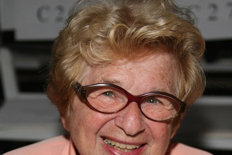 Dr. Ruth Westheimer will be in the audience at Act II Playhouse in Ambler on Jan. 22 for the opening night of "Becoming Dr. Ruth," a play about her life.