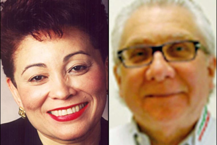 Gloria Bonilla-Santiago and Michele Pastorello