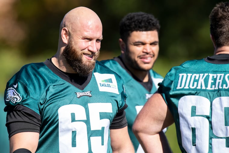 Lane Johnson, who suffered a concussion in Week 6 against Dallas, has cleared protocols and will play Sunday.