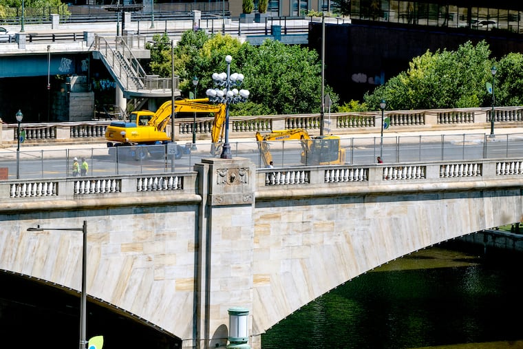 The Market Street bridge is closed to vehicle traffic Monday, Aug. 24, 2026 as construction begins on a $149 million PennDot project that includes reconstruction of the Market St. bridge, and other construction work in the area. It is expected to remain closed for 14 months.