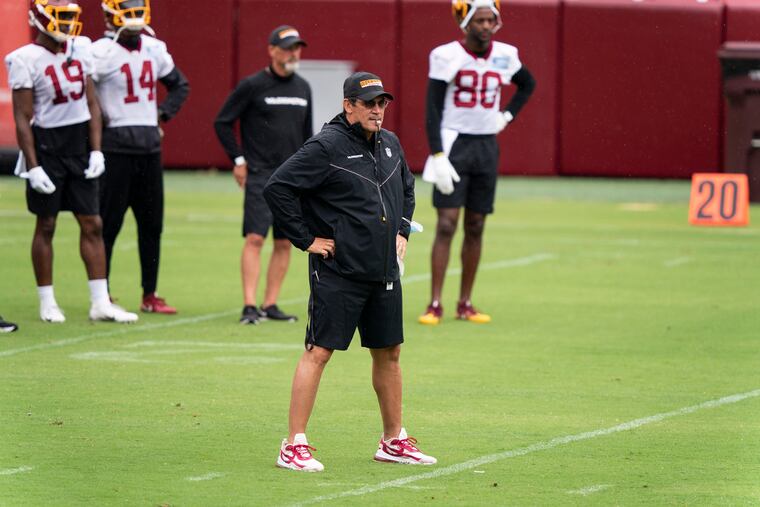 Ron Rivera, who broke into the NFL as an assistant with the Eagles under Andy Reid, has his work cut out for him as Washington's new head coach.