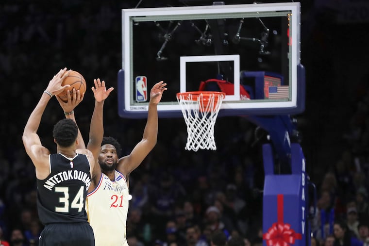Joel Embiid will play a key role in how the Sixers return on the defensive end when the NBA season resumes near Orlando.