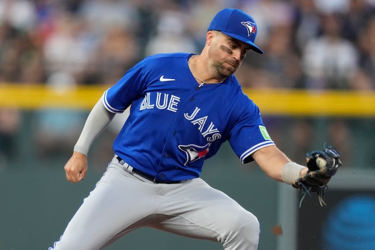 Whit Merrifield gives the Phillies a utility player who can steal bases as well. He led the AL in steals three times between 2017-21.