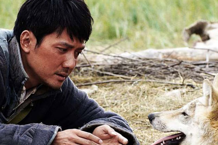 Shaofeng Feng in "Wolf Totem." ( Photo: Columbia Pictures )