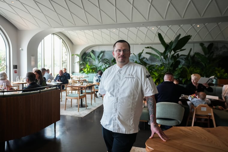Executive Chef George Murkowicz at the restaurant 1906 at Longwood Gardens, in Kennett Square, PA, April 29, 2026.