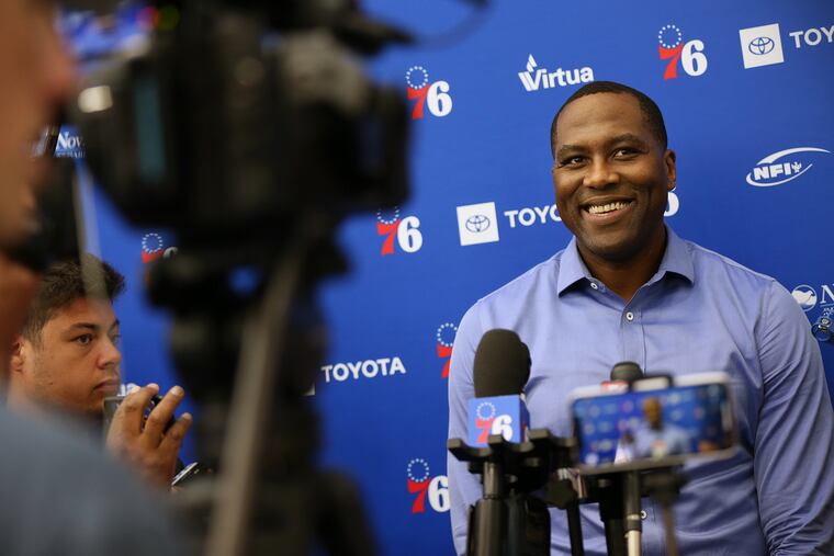 Sixers GM Elton Brand.