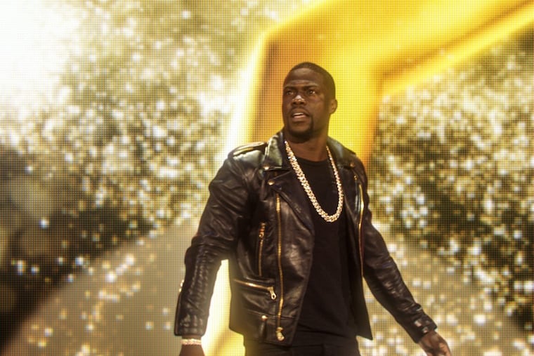 Kevin Hart appears in stand-up performance film ‘Kevin Hart: What Now?’ The special was recorded in front of more than 50,000 people at Lincoln Financial Field in Philadelphia in 2015.