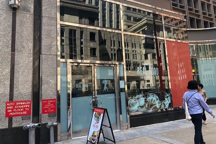 Real Food Eatery location at 1700 Market St.