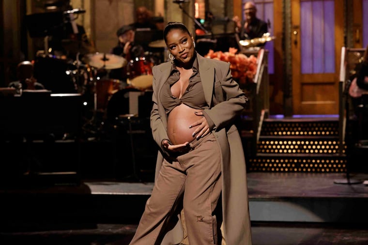 Keke Palmer hosts an episode of "Saturday Night Live" on Dec. 3, 2022, in New York.